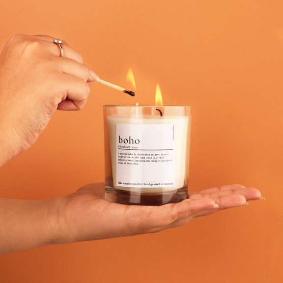 Boho Scented Candles Gift Set | Scented Candles For Home Decor | Scented Candles For Bedroom Decoration | Boho Home Decor | Candle Gifts