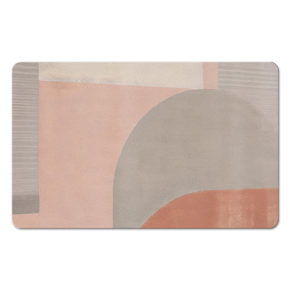 Boho Small Rug Soft Kitchen Rugs Non-Slip Ultra-Thin Washable Rugs for Enrtyway, Indoor Door Mat Geometric Modern Bohemia Throw Carpet for Bathroom Bedroom Office,20x32 inch