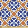 thumbnail image 1 of Ambesonne Boho Fabric by the Yard Upholstery, Moroccan Stars Design, 5 Yards, Multicolor, 1 of 4