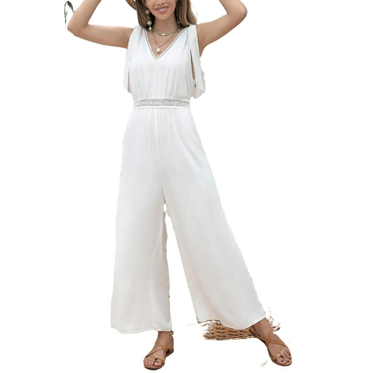 White jumpsuit walmart 2025