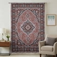 Boho Southwest Sheer Curtains 84 Inches Long for Living Room, Aztec ...