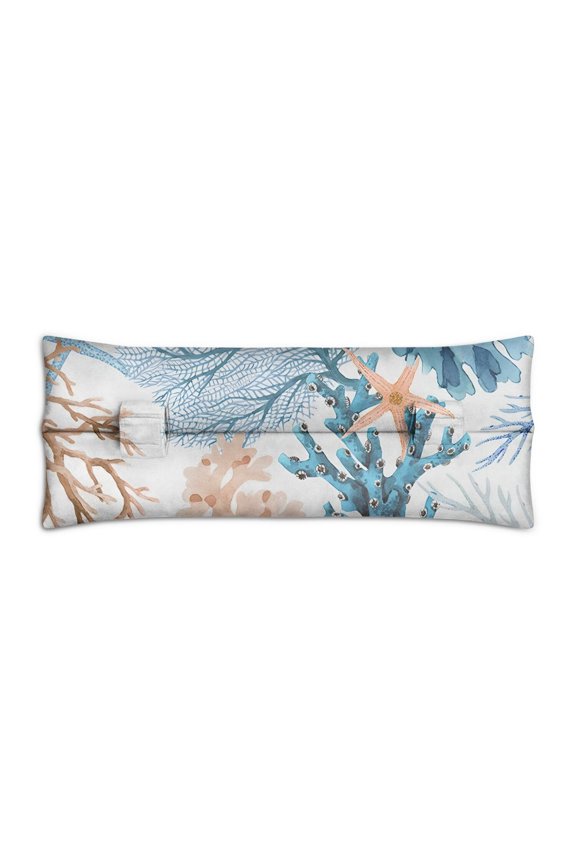 Boho Starfish Seatbelt Pillow - Post-Surgery Mastectomy & Heart Procedure Recovery Cushion - Plush Car Travel Pad with Mystical Moon & Stars Design