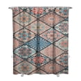 thumbnail image 1 of Boho Style 72x84 Shower Curtain Colorful Hippie Pattern Waterproof Quick-Dry Drape, 1 of 5
