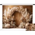 thumbnail image 1 of Boho Style Backdrop Baby Shower Background Boho Backdrops Maternity Photo Backdrop Decoration Newborn Baby Shower Backdrop Banner, 1 of 3