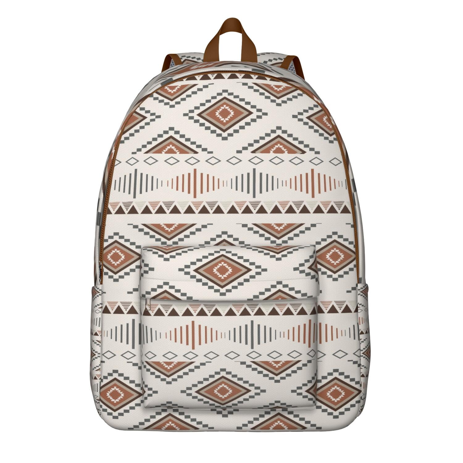 Boho Style Backpack for Teen Girls, Floral Water-Resistant Laptop Bag with Reinforced Straps and Travel-Friendly Design