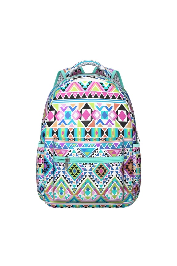 Boho Style Commuter Backpack with Fringe Details - Padded 17" Tech Pocket | Ergonomic Design for All-Day Wear
