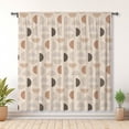 thumbnail image 1 of Boho Style Curtains Pattern Printed Curtains Blackout Curtains Suitable For Room Bedroom Decoration Christmas Gifts(Rod pocket), 1 of 5