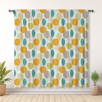 Boho Style Curtains Pattern Printed Curtains Blackout Curtains Suitable For Room Bedroom Decoration Christmas Gifts(Rod pocket)