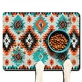 thumbnail image 1 of Boho Style Dish Drying Mat Non-Slip Absorbent Quick Dry Waterproof Washable for Kitchen Counter or Sink Area, 1 of 5