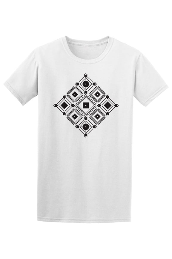 Boho Style Ethnical Geometry Tee Men's -Image by Shutterstock