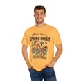 thumbnail image 1 of Boho Style Flowers Comfort Colors Unisex Cotton Short Sleeve Shirt, S - 4XL, 1 of 4