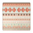 thumbnail image 1 of Boho Style Square Table Cover 34x34 Inch with Stretch Elastic Hem, Floral Design for Card Tables and Patio Settings, 1 of 6