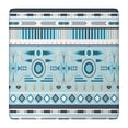 thumbnail image 1 of Boho Style Square Table Cover 36x36 Inch with Stretch Elastic Hem, Floral Design for Card Tables and Patio Settings, 1 of 6