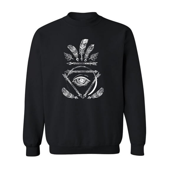 Boho Style Sweatshirt Men -Image by Shutterstock, Male Small