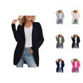 thumbnail image 1 of Boho Summer Cardigans for Women Vacation Chic Open Front Women's Cardigan Casual Lightweight Long Sleeve Knit Sweater For Everyday Wear Comfortable Loose Fit Fall Winter Spring, 1 of 2