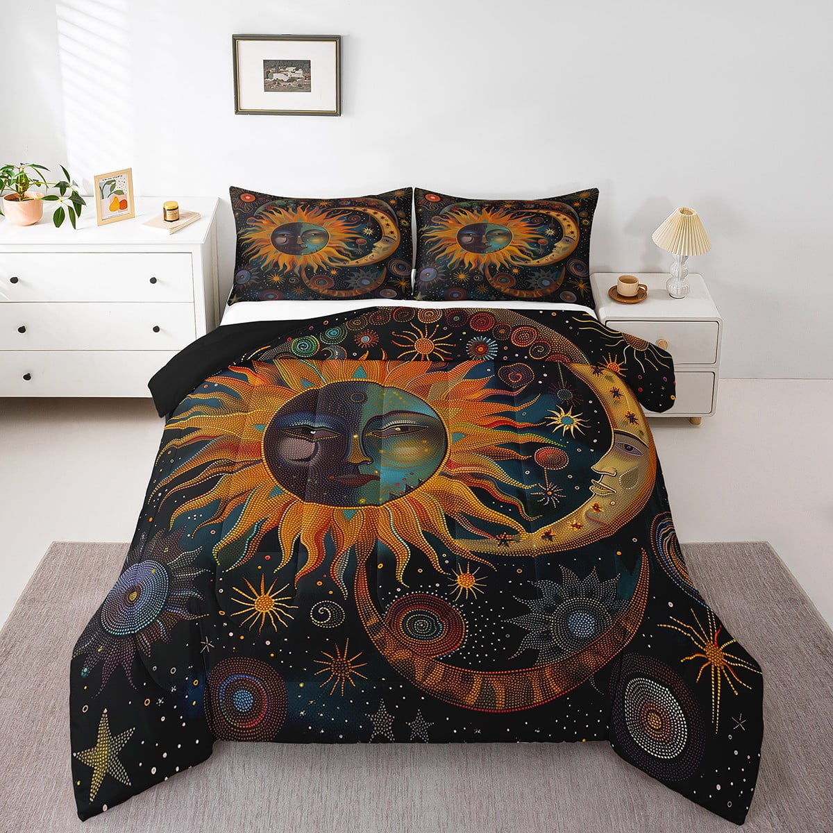 Sun And Moon Beddingnull