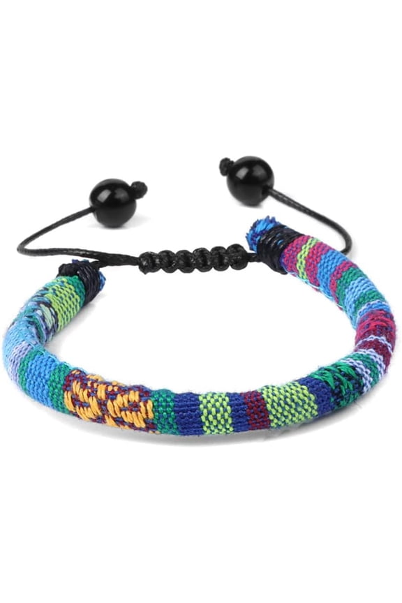 Boho Surfer Bracelets Anklet Handmade Adjustable String Rope Braided Anklet Summer Friendship Waterproof Beach Jewelry for Women Men