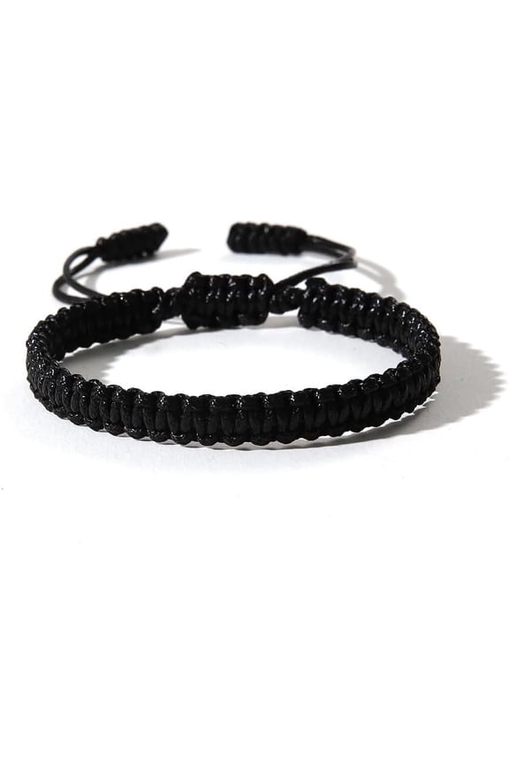 Boho Surfer Bracelets Handmade Knitted String Rope Braided Adjustable Anklets Summer Friendship Yoga Kabbalah Protection Waterproof Beach Jewelry for Couple Women Men