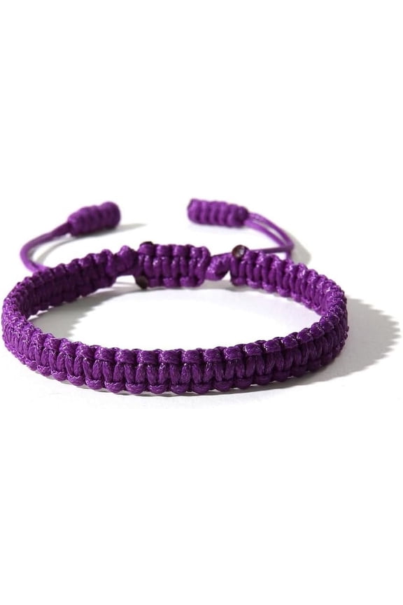 Boho Surfer Bracelets Handmade Knitted String Rope Braided Adjustable Anklets Summer Friendship Yoga Kabbalah Protection Waterproof Beach Jewelry for Couple Women Men