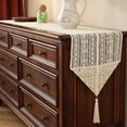 thumbnail image 1 of Boho Table Runner for Home Decor Long Table Runner Macrame Table Runner with Tassels for Dining Living Room Bedroom Bridal Shower, 1 of 2