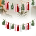 thumbnail image 1 of Boho Tassel Christmas Garland, Ongmies , Tassel Beaded Garland with Wood Beads – Macrame Fringe Trim for Christmas Home Decor, Curtains & Tablecloths, Christmas Party Decorations, 1 of 9
