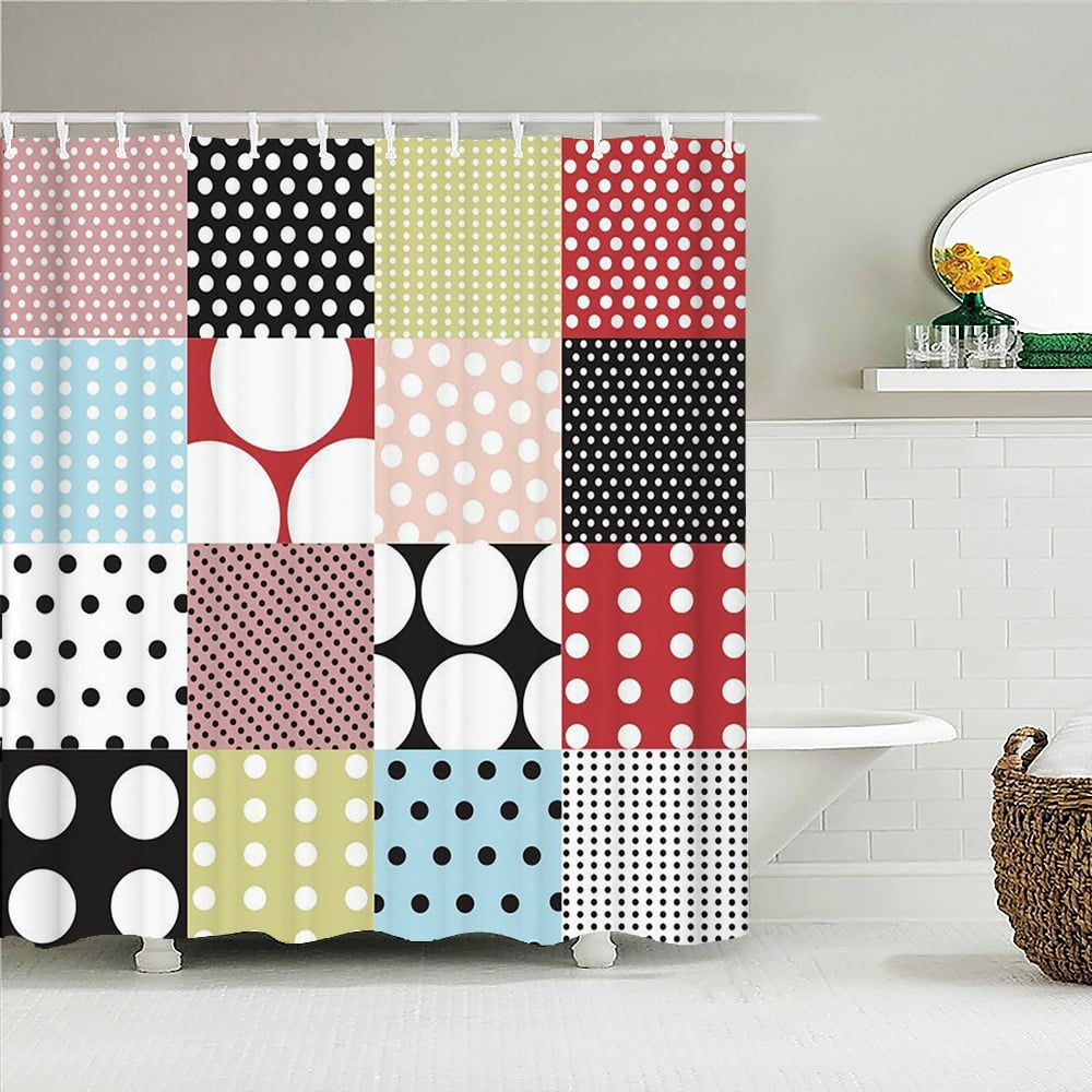 Boho Theme Blue Shower Curtains Bathroom Cute 3d Print Waterproof