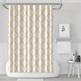 thumbnail image 1 of Boho Theme Polyester Shower Curtain for Bathroom with Hooks and Weighted Hem, Waterproof Bath Decor Sets Hotel Style - Machine Washable,72x72in, 1 of 5