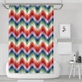 thumbnail image 1 of Boho Theme Polyester Shower Curtain for Bathroom with Hooks and Weighted Hem, Waterproof Bath Decor Sets Hotel Style - Machine Washable,72x72in, 1 of 5