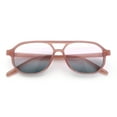 thumbnail image 1 of Boho Thin Plastic Racer Retro Color Hipster Fashion Sunglasses Pink - Pink Black, 1 of 8