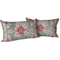 Boho Throw Pillow Covers 12x20 inch Set of 2 Monaco Rug Persian Carpet