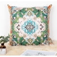 thumbnail image 1 of Boho Throw Pillow Covers 18x18 inch Monaco Rug Persian Carpet Double Sided Pattern Cotton Soft Pillow Case Cushion Cover Pillowcase for Couch Sofa Bed Decorative (Green), 1 of 6