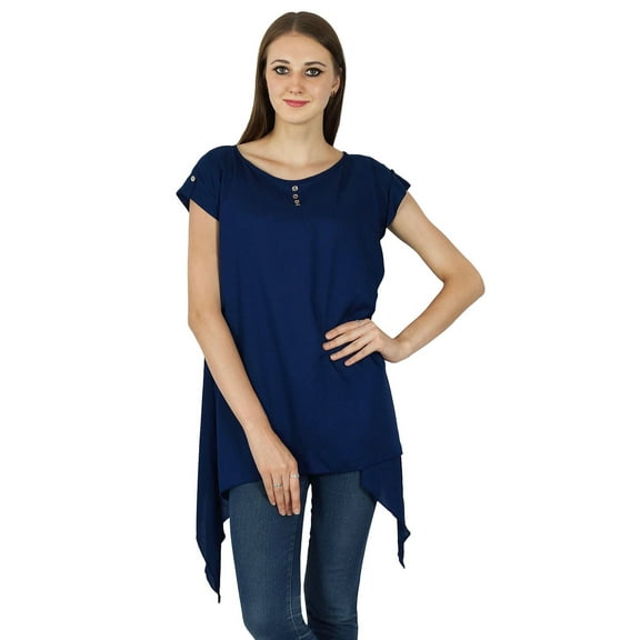 Boho Top Sundress Clothing Cotton Wear Dress Summer Women Casual Tunic