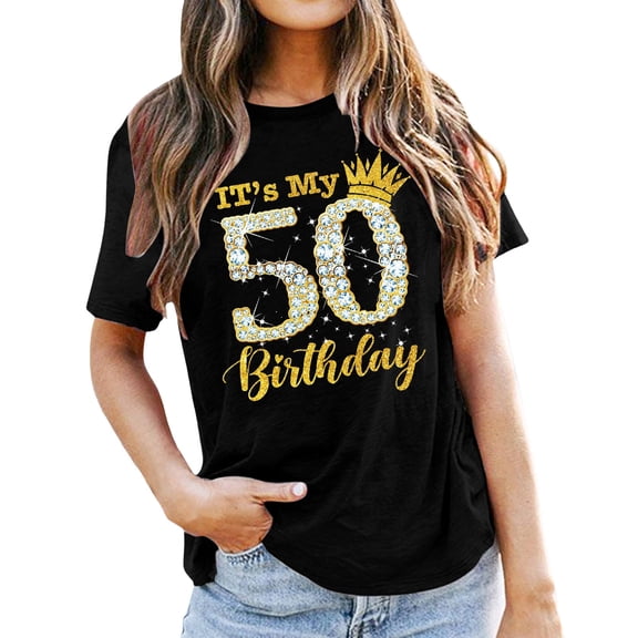 Boho Tops for Women Graphic Printed Short Sleeve Crewneck Soft Fashion Fit Womens Golf Shirt,Black,S