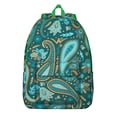 thumbnail image 1 of Boho Trend Paisley Backpack - Seminar & Conference Ready Bookbag, Protective Laptop Zone with Pockets, Excellent Gift for Entrepreneurs, 1 of 5
