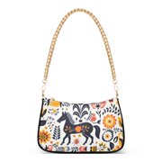 HUGS IDEA Horse Pattern Crossbody Bag – Women’s Lightweight Shoulder Bag For School, Travel & Daily Use