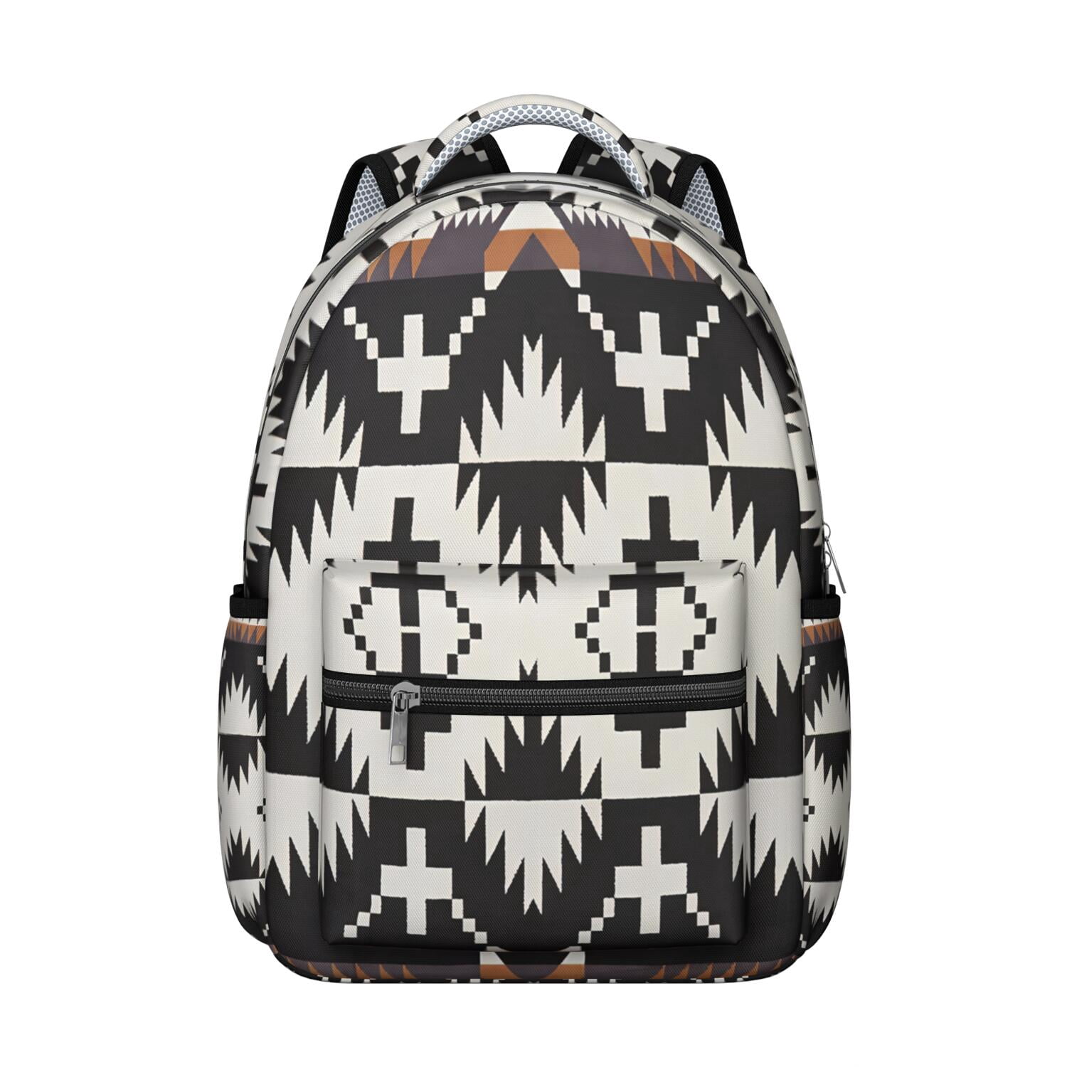NEW tribal print backpack Ethnic Tribal Print Backpack for Women - Roomy 17” Laptop  main image 3