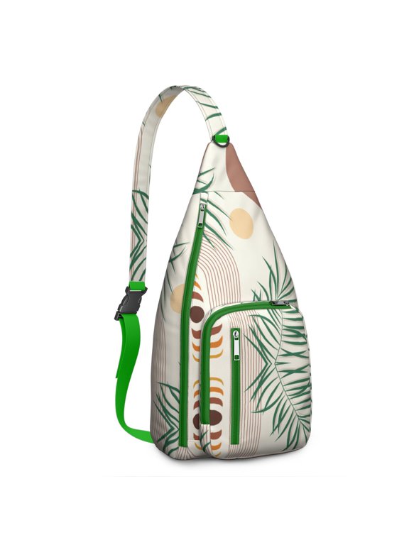 Boho Tribal Sling Backpack – Crossbody Chest Bag