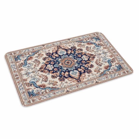 Boho Tribe Doormat Outdoor Entrance 16"x24", Southwest Aztec Colorful Abstract Pattern Absorb Moisture Dirt Door Mats, Non-Slip Rubber Backing Floor Mats Indoor, Low-Profile Front Door Rugs