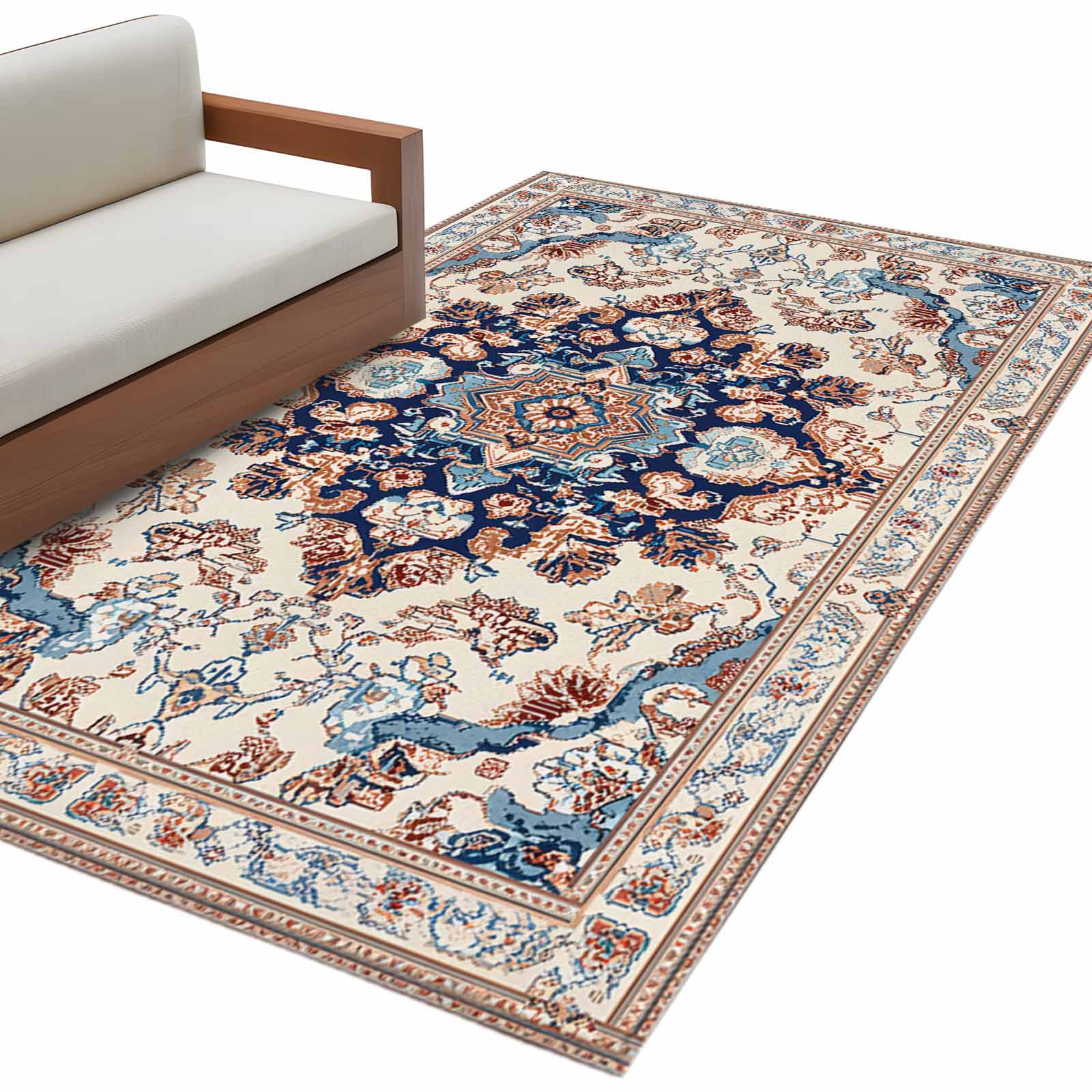 Boho Tribe Large Area Rugs for Bedroom Living Room, Soft Non Slip ...