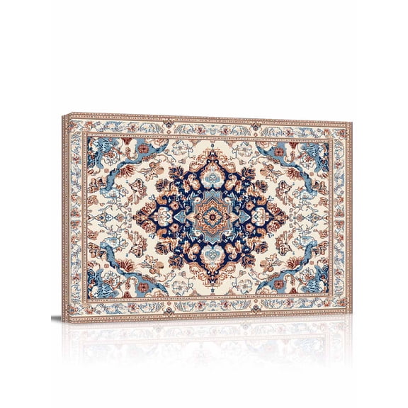 Boho Tribe Wall Art for Living Room,Canvas Picture Wall Decor for Bathroom Bedroom,Southwest Aztec Colorful Abstract Pattern Painting Artwork for Office Kitchen Hallway Dining Room Home Decor 12"x16"