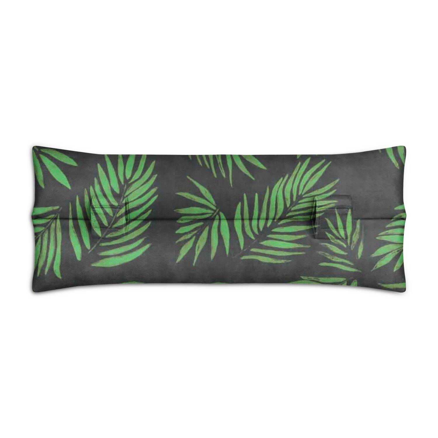 Boho Tropical Floral Post Surgery Pillow - Machine Washable Seatbelt Cushion - Hawaiian Print Breast Recovery Gift for Women