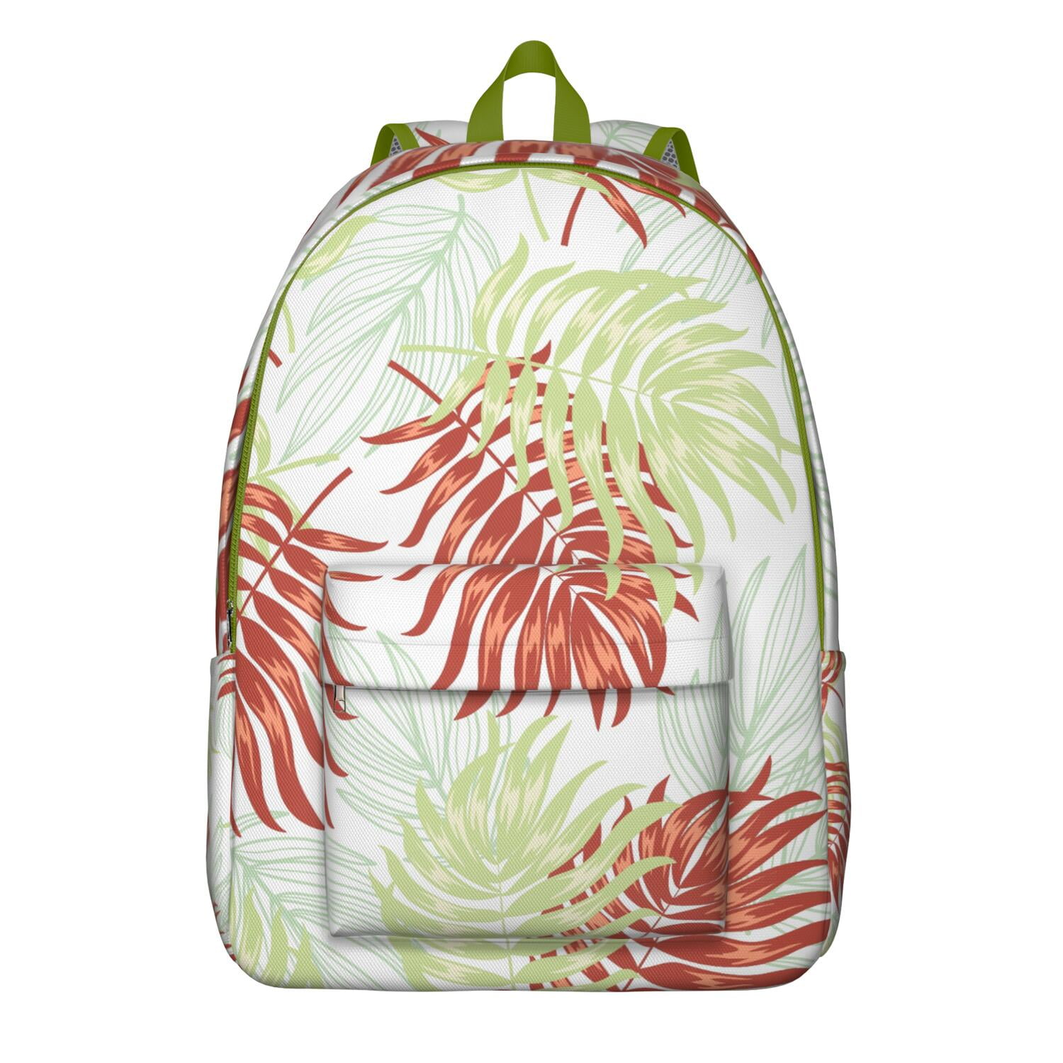 Boho Tropical Palm Trees Backpack, Hawaii Palm Tree School Bag with ...