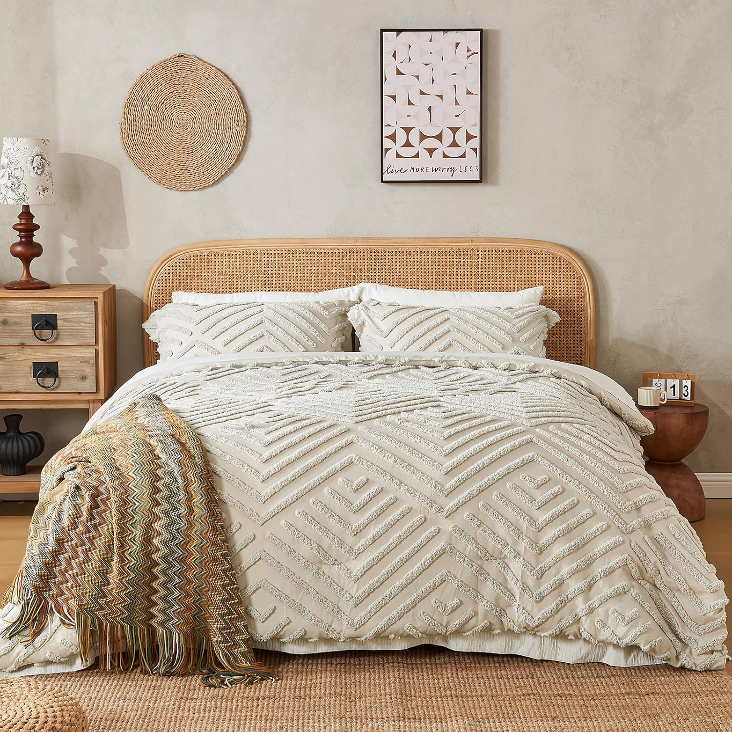 Double Bed Tufted Heritage Print Comforter main image 1