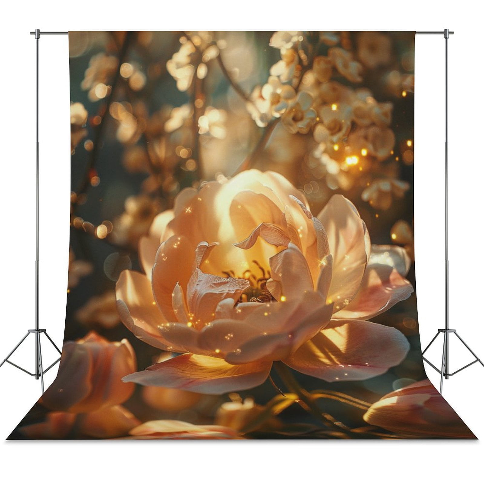 Boho Vintage Floral Backdrops for Photography for Party Backdrop ...