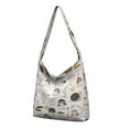 thumbnail image 1 of Boho Vintage Mushroom Travel Sling Bag - Multi-Pocket Stylish Crossbody Purse for Everyday Use, 1 of 5