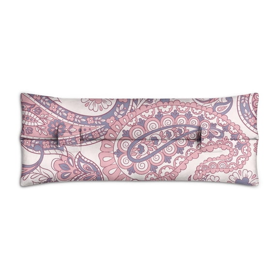 Boho Vintage Paisley Pattern Seat Belt Cushion for Surgery - Plush Pressure Relief Pillow for Women After Mastectomy & Chest Procedures