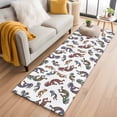 thumbnail image 1 of Boho Western Colorful 2'x6' Runner Rugs for Hallway Kitchen Bedside Non Slip Washable, Vintage Abstract Art Ethnic Tribe Entryway Rug Runners with Rubber Backing, Long Carpet Runner for Laundry Room, 1 of 8