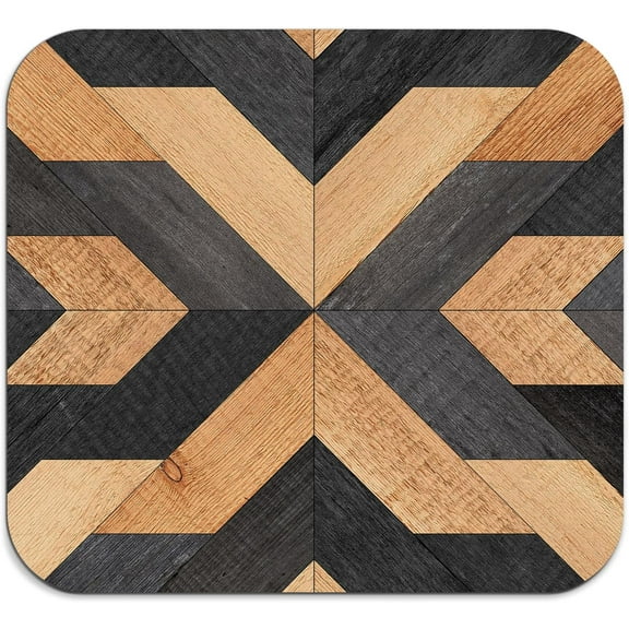 Boho Western Dish Drying Mat - Southwestern Aztec Tribal Absorbent Dish Drying Mat for Kitchen Counter, Coffee Maker Mat for Countertops, Dish Rack Drainer Mat, 16x18in -1