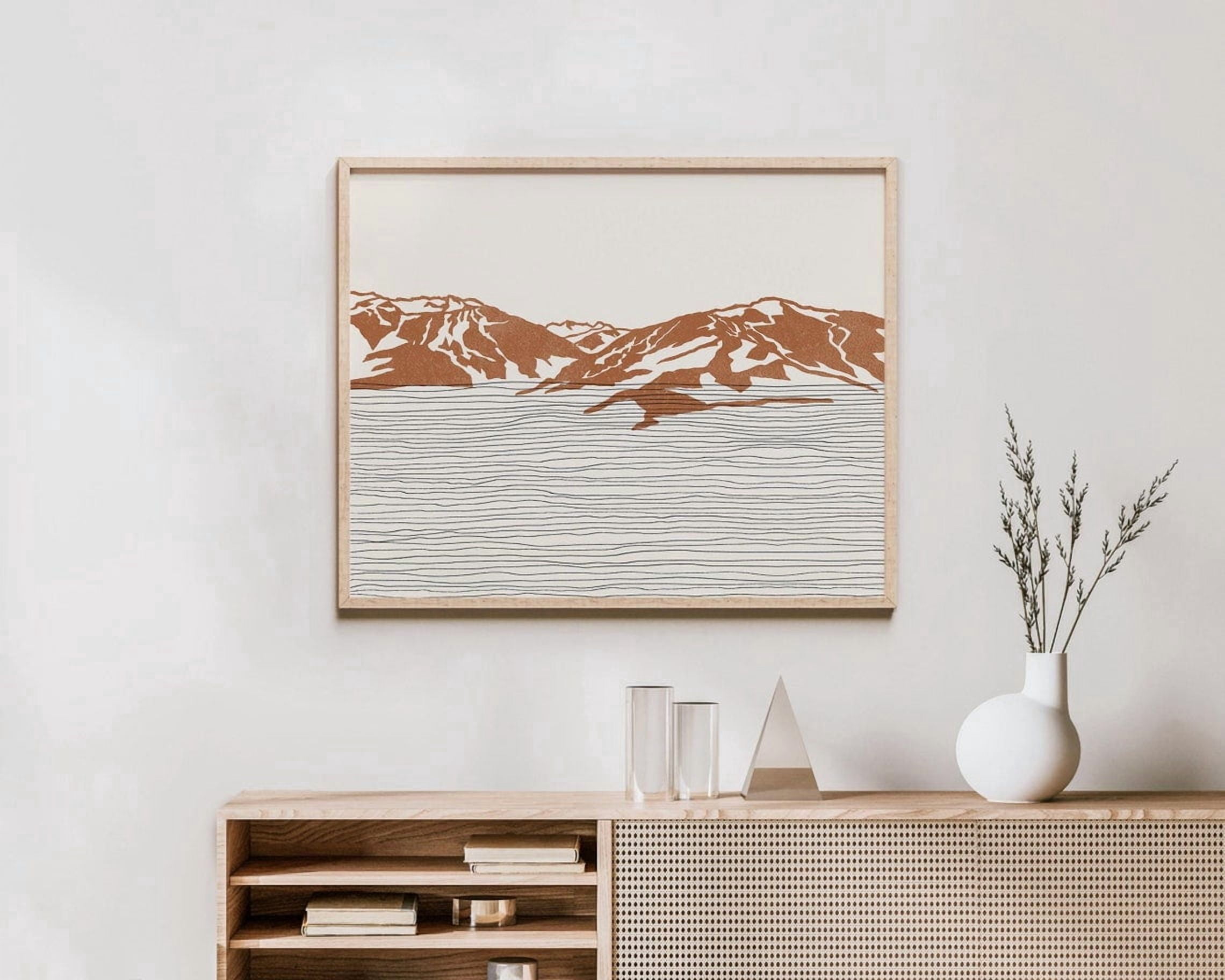Boho Whistler And Blackcombe British Columbia And Outline Silhouette ...