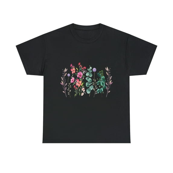 Boho Wildflowers Cottage core T-Shirt